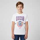 Boys White Logo T-Shirt, 1, hi-res
