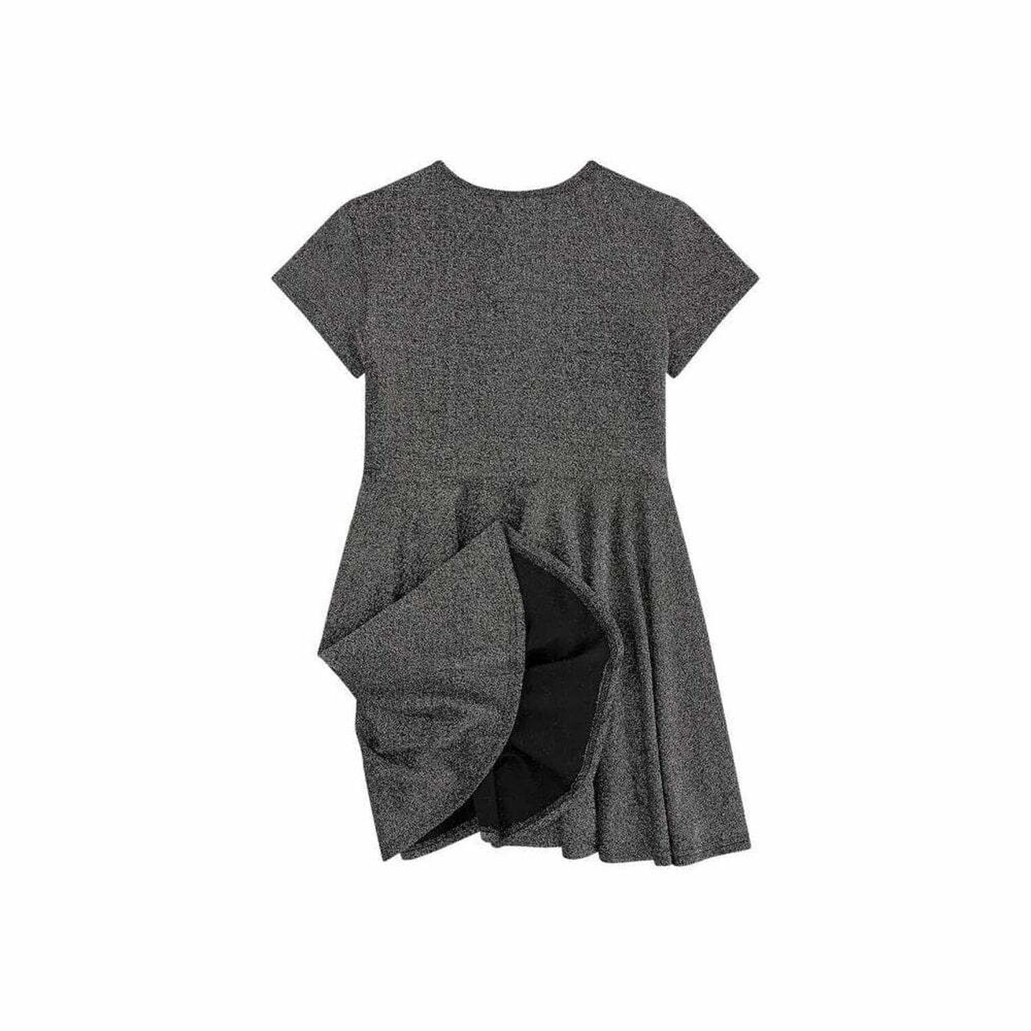 Girls Silver Dress, 1, hi-res image number null