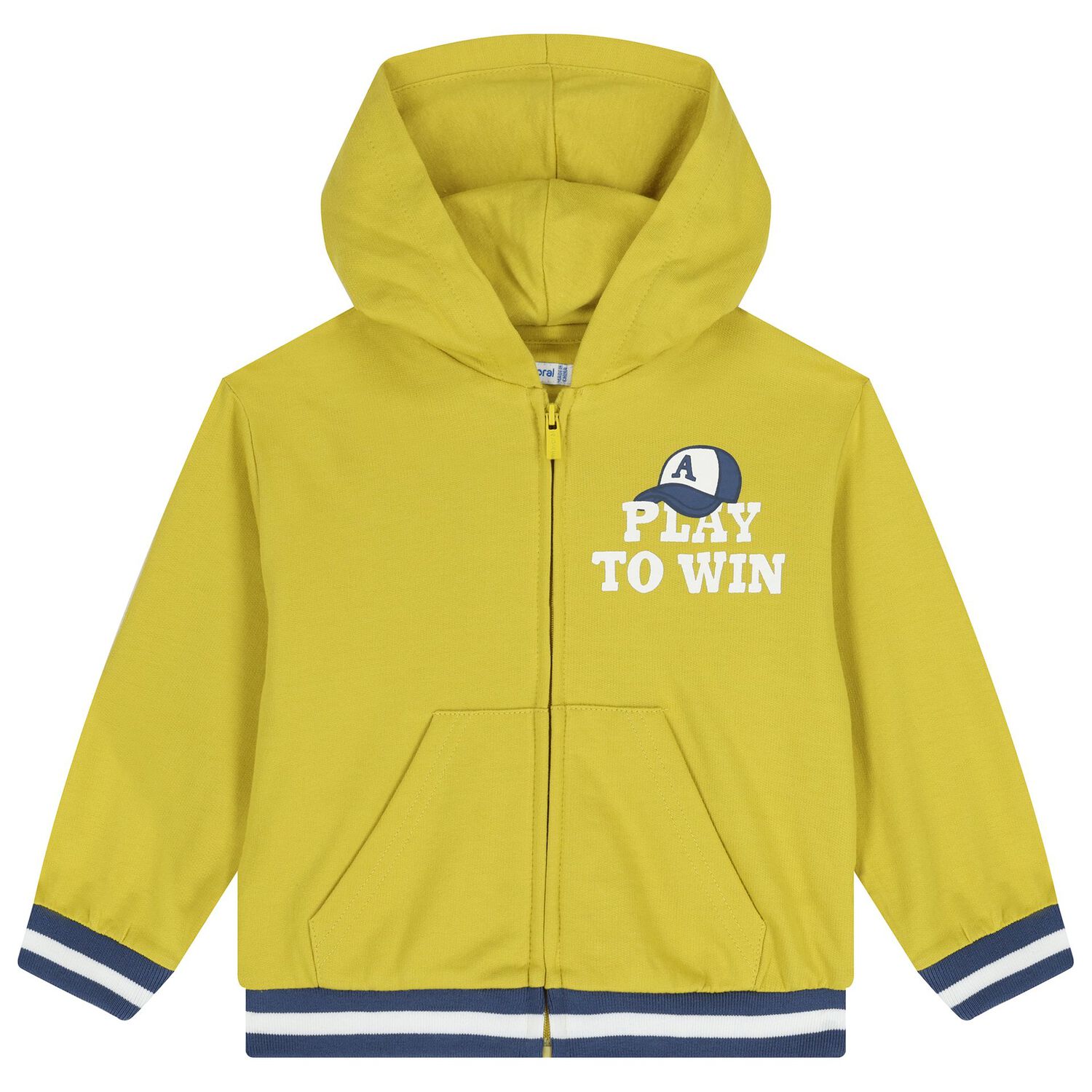 Younger Boys White & Blue Tracksuit Set ( 3 Piece ), 1, hi-res