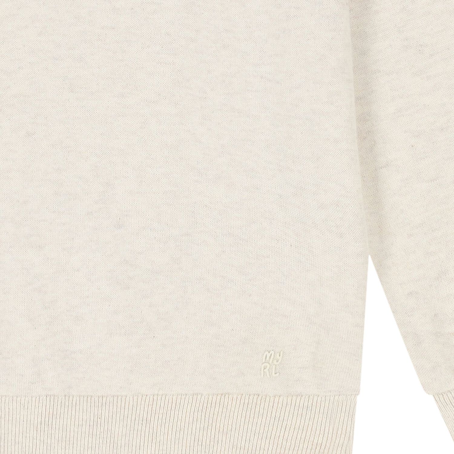 Boys Beige Knitted Jumper, 2, hi-res