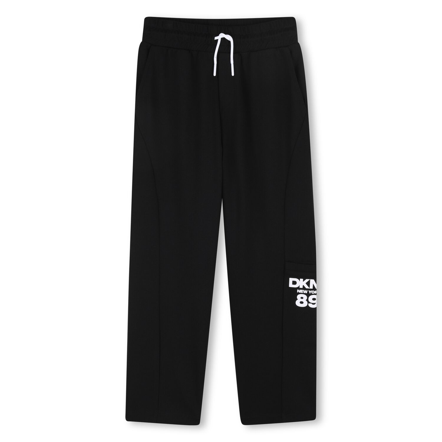 Black Logo Joggers , 1, hi-res