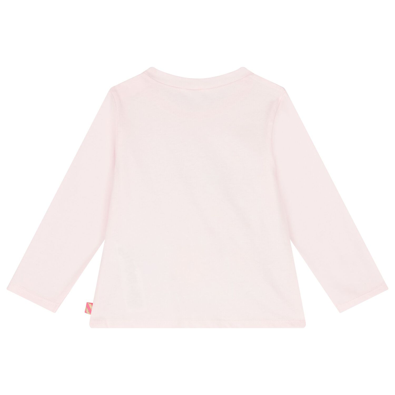 Younger Girls Pink Flower Long Sleeve Top, 2, hi-res image number null