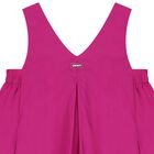 Girls Pink Sleeveless Dress, 2, hi-res