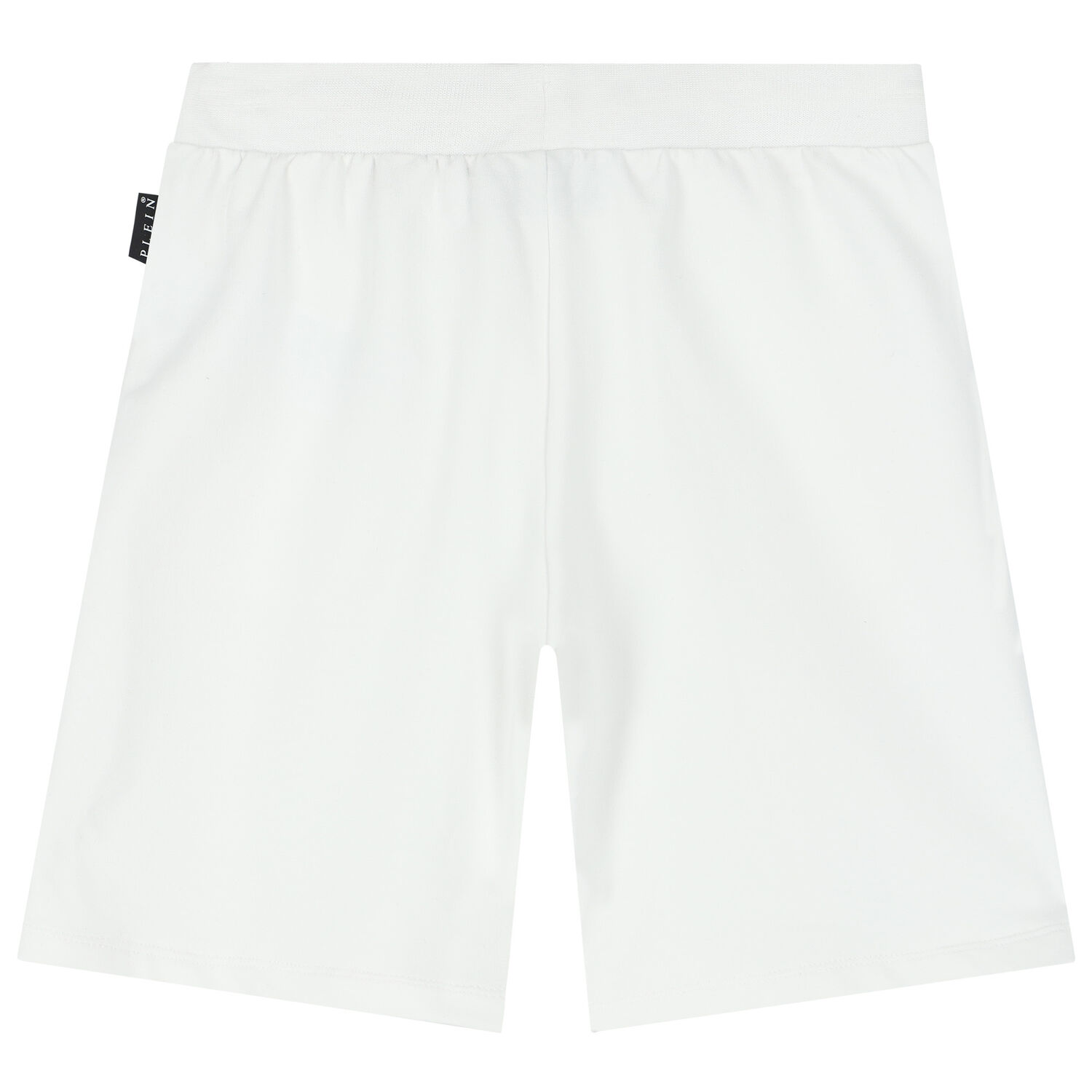 Boys White Logo Shorts, 2, hi-res