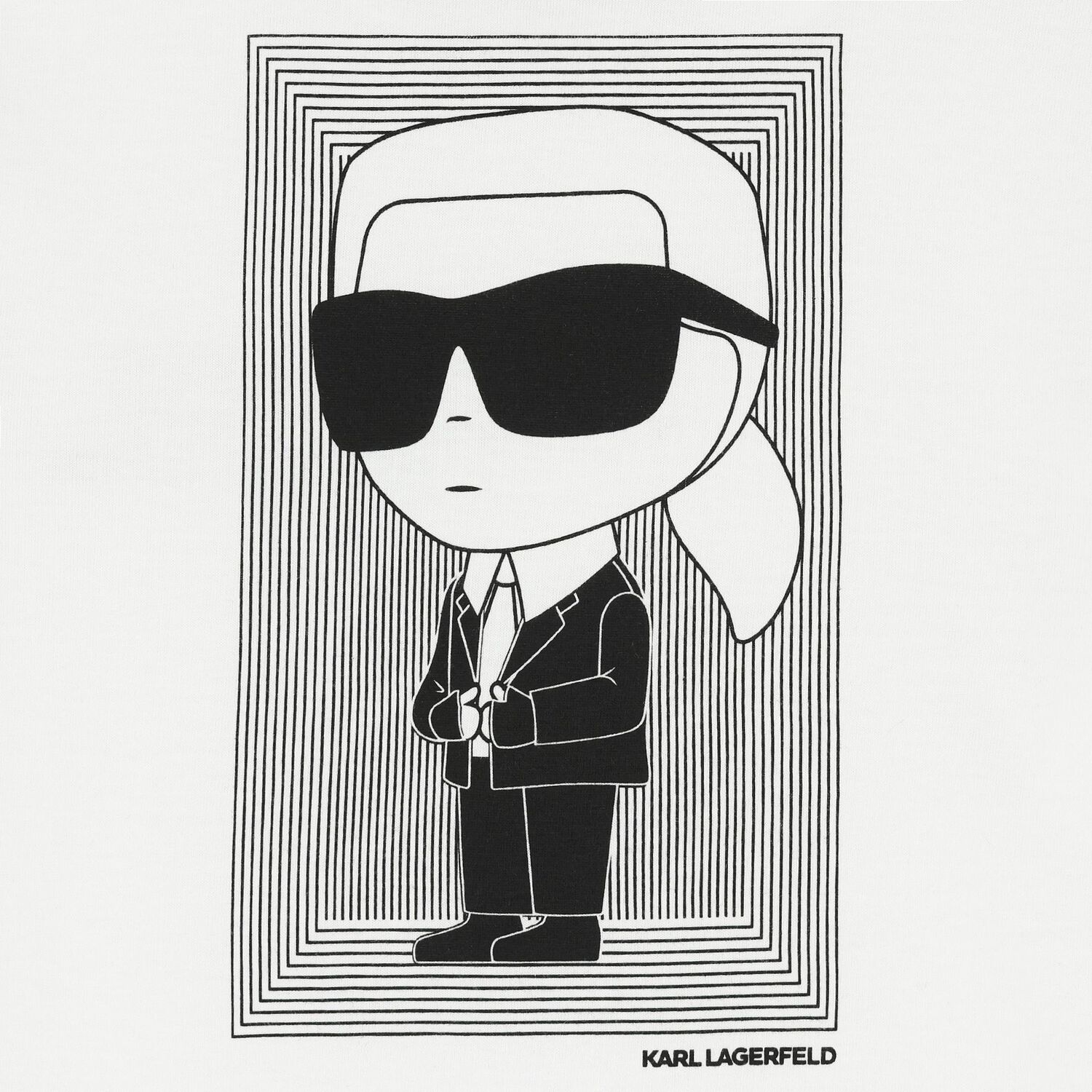 Boys White Logo Long Sleeve Top, 1, hi-res image number null