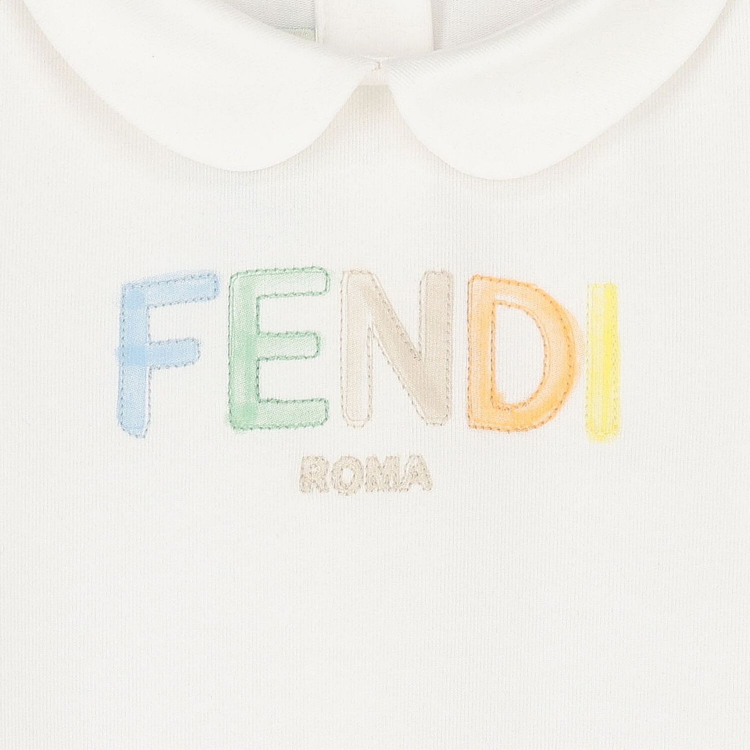 White & Beige Logo Babygrow Gift Set, 3, hi-res