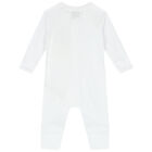 White Bear Logo Babygrow, 1, hi-res