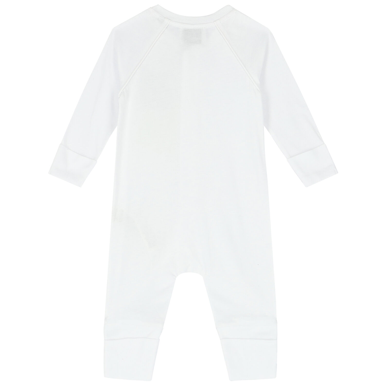 White Bear Logo Babygrow, 1, hi-res