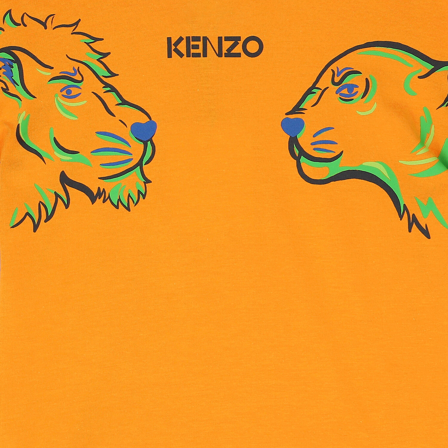 Boys Orange Tiger T-Shirt, 1, hi-res