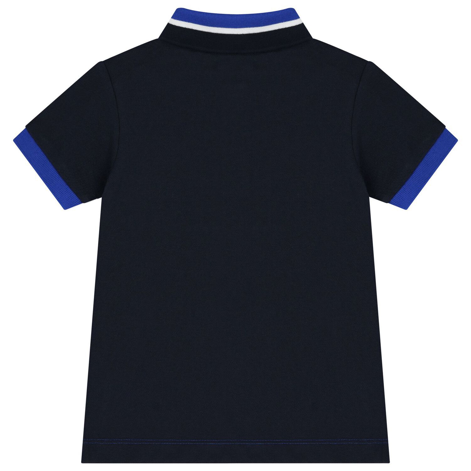 Boys Blue Logo Polo Shirt, 1, hi-res image number null