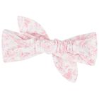 Baby Girls White & Pink Toile de Jouy Babygrow Set, 1, hi-res