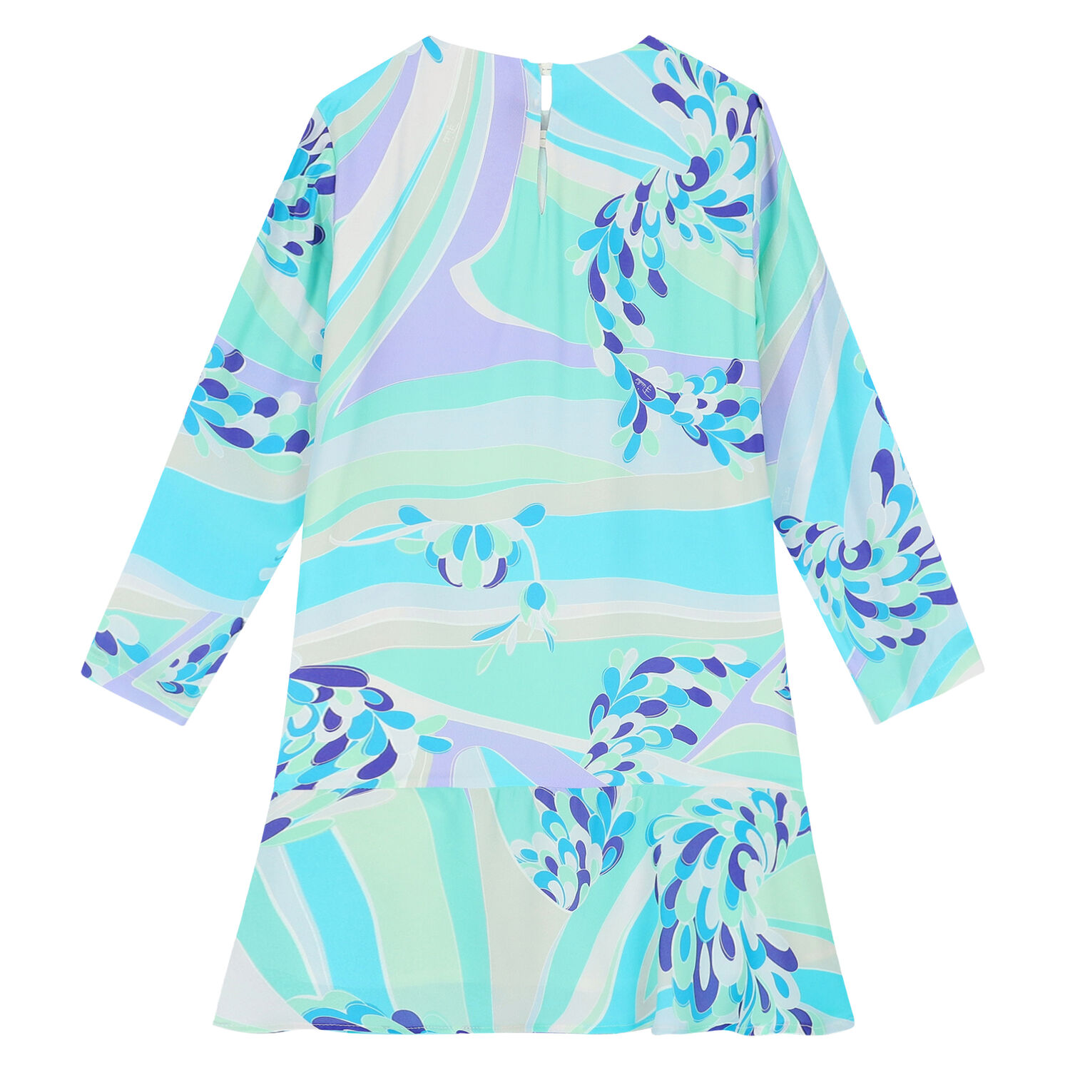 Girls Multi-Colored Printed Dress, 1, hi-res