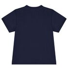 Baby Boys Navy Blue Polo Bear T-Shirt, 1, hi-res
