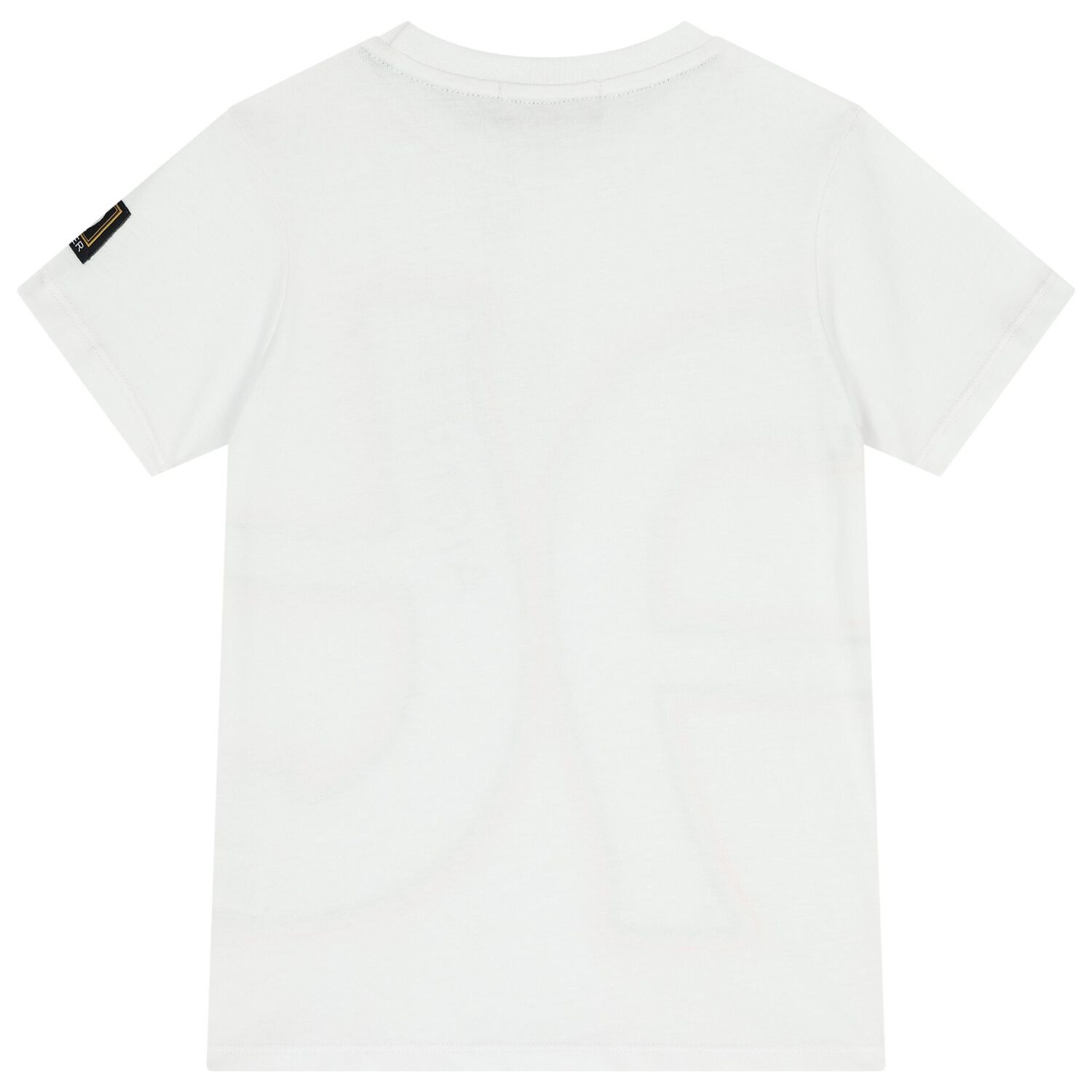 Boys White Logo T-Shirt, 1, hi-res