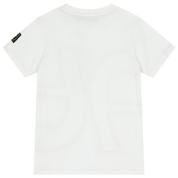 Boys White Logo T-Shirt