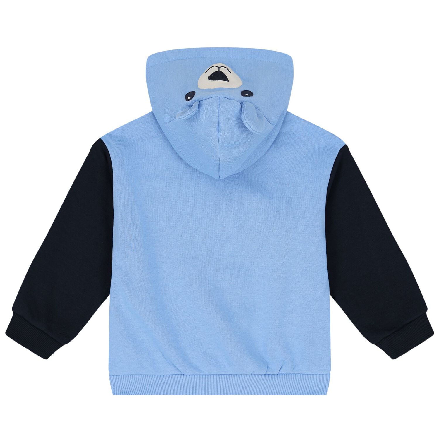Younger Boys Blue & White 3 Piece Tracksuit, 2, hi-res image number null