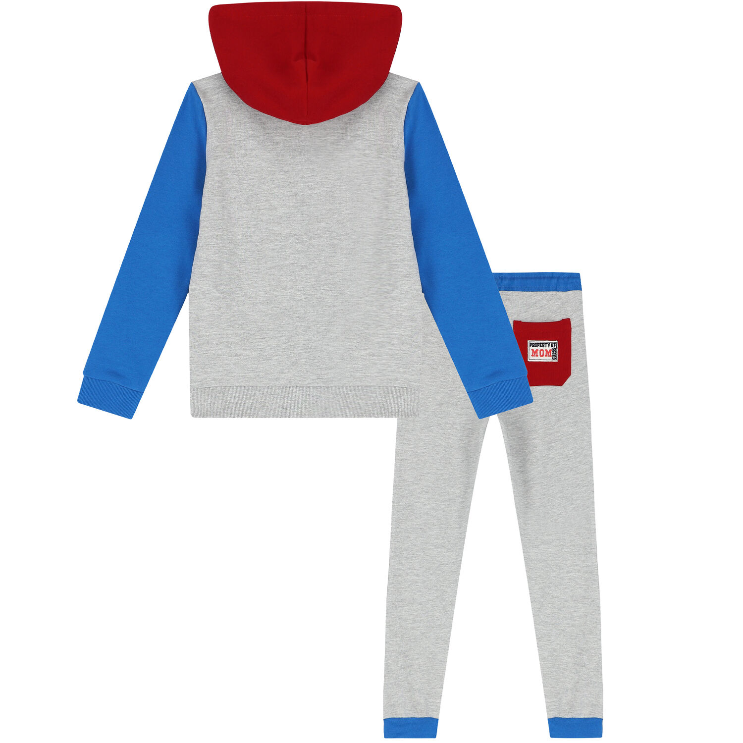 Boys Grey Logo Tracksuit, 1, hi-res image number null