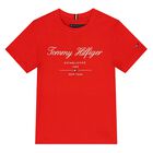 Boys Red Logo T-Shirt, 2, hi-res