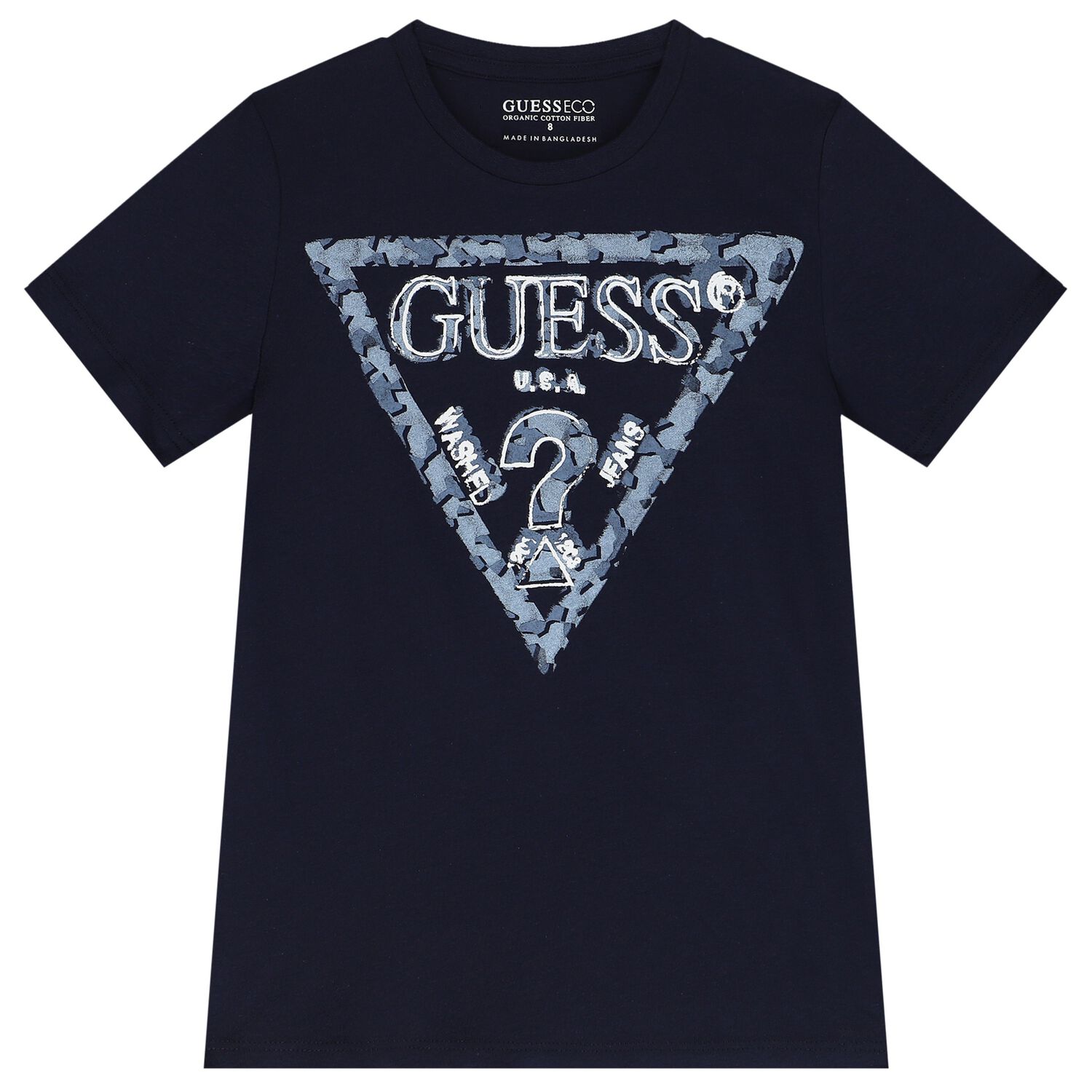 Boys Navy Logo T-Shirt, 2, hi-res