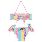 Girls Striped Bikini, 1, hi-res