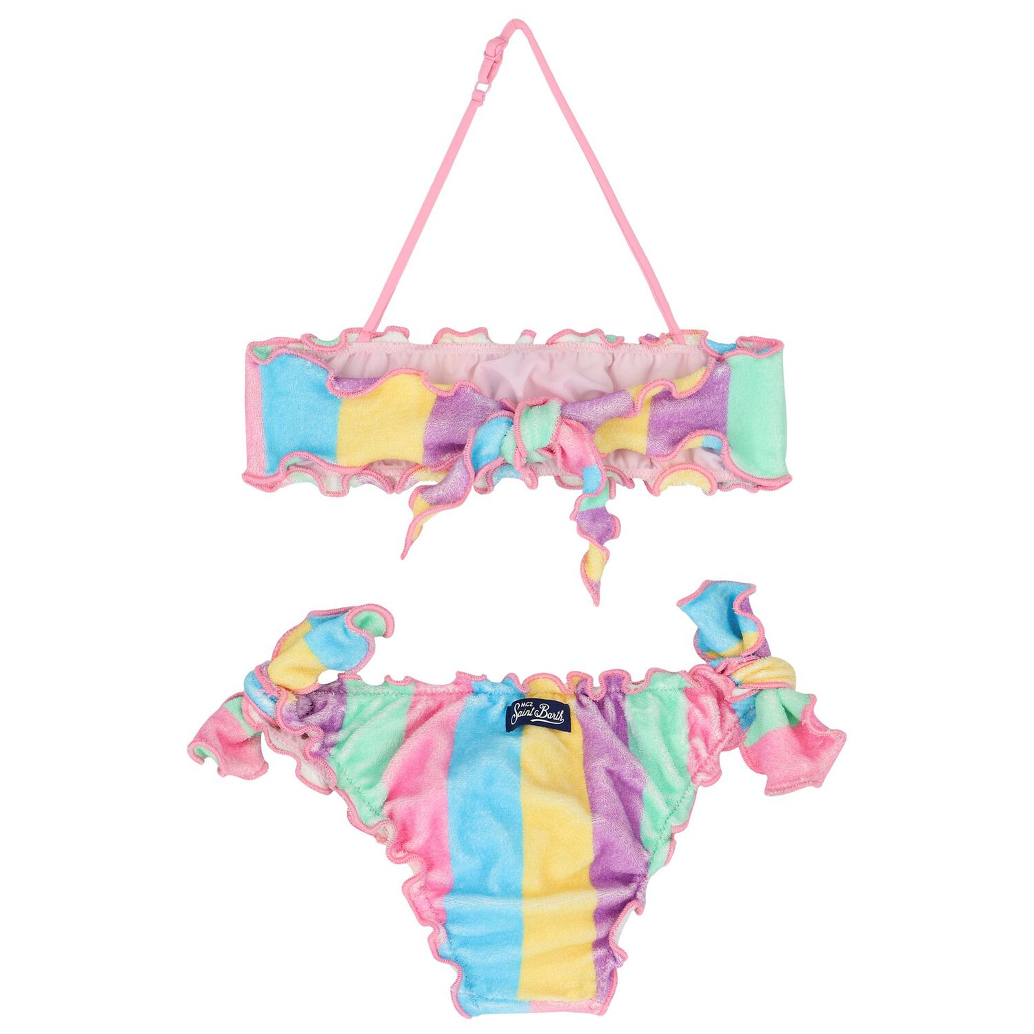 Girls Striped Bikini, 1, hi-res image number null