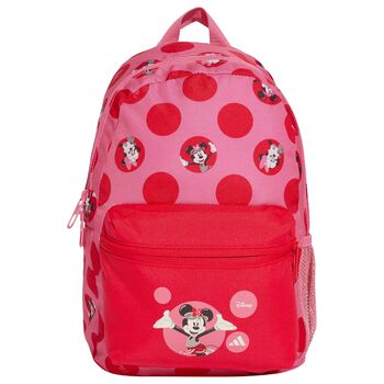 Girls Pink & Red Minnie Mouse Backpack