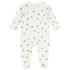 Baby Girls Ivory Polo Bears & Berry Babygrow Gift Set, 1, hi-res