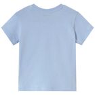 Younger Boys Blue Logo T-Shirt, 1, hi-res