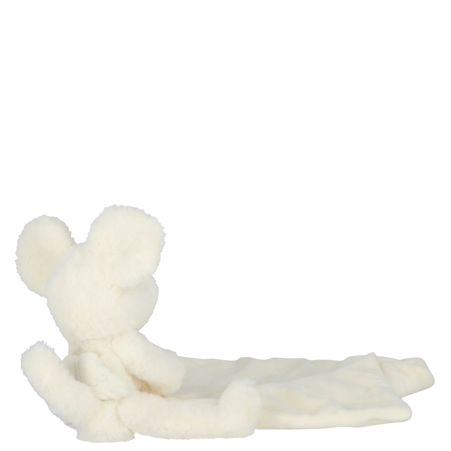 Baby Girls Ivory & Pink Mouse Doudou Comforter, 1, hi-res image number null