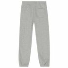 Boys Grey Logo Joggers , 1, hi-res