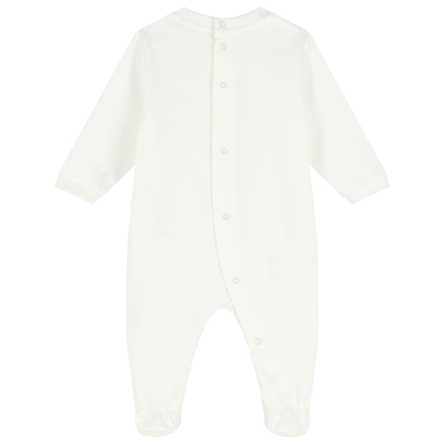 Ivory Teddy Bear Logo Babygrow Gift Set, 1, hi-res image number null