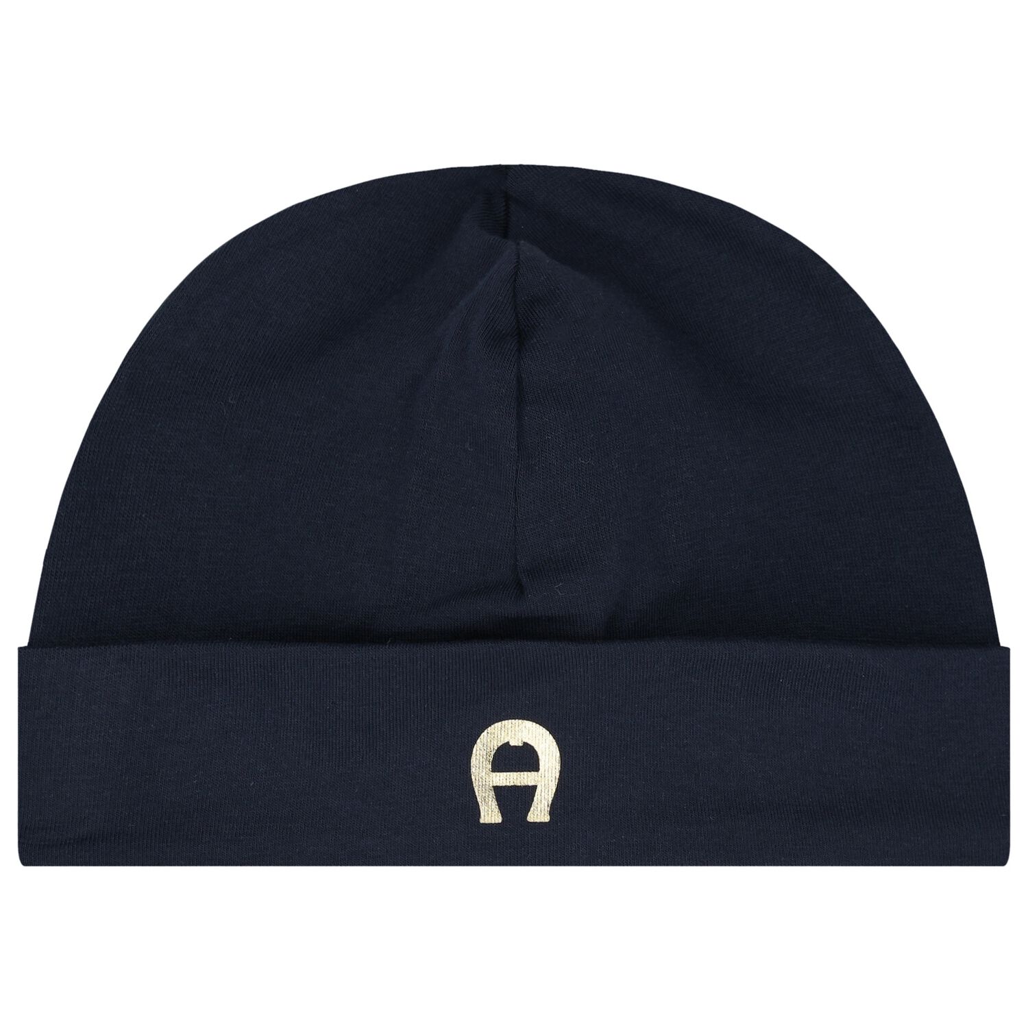 Baby Boys Navy Blue Logo Hat, 3, hi-res