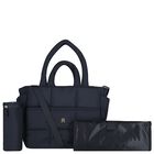 Navy Blue Logo Baby Changing Bag, 1, hi-res