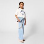 Girls Mini Me White Logo T-Shirt, 1, hi-res