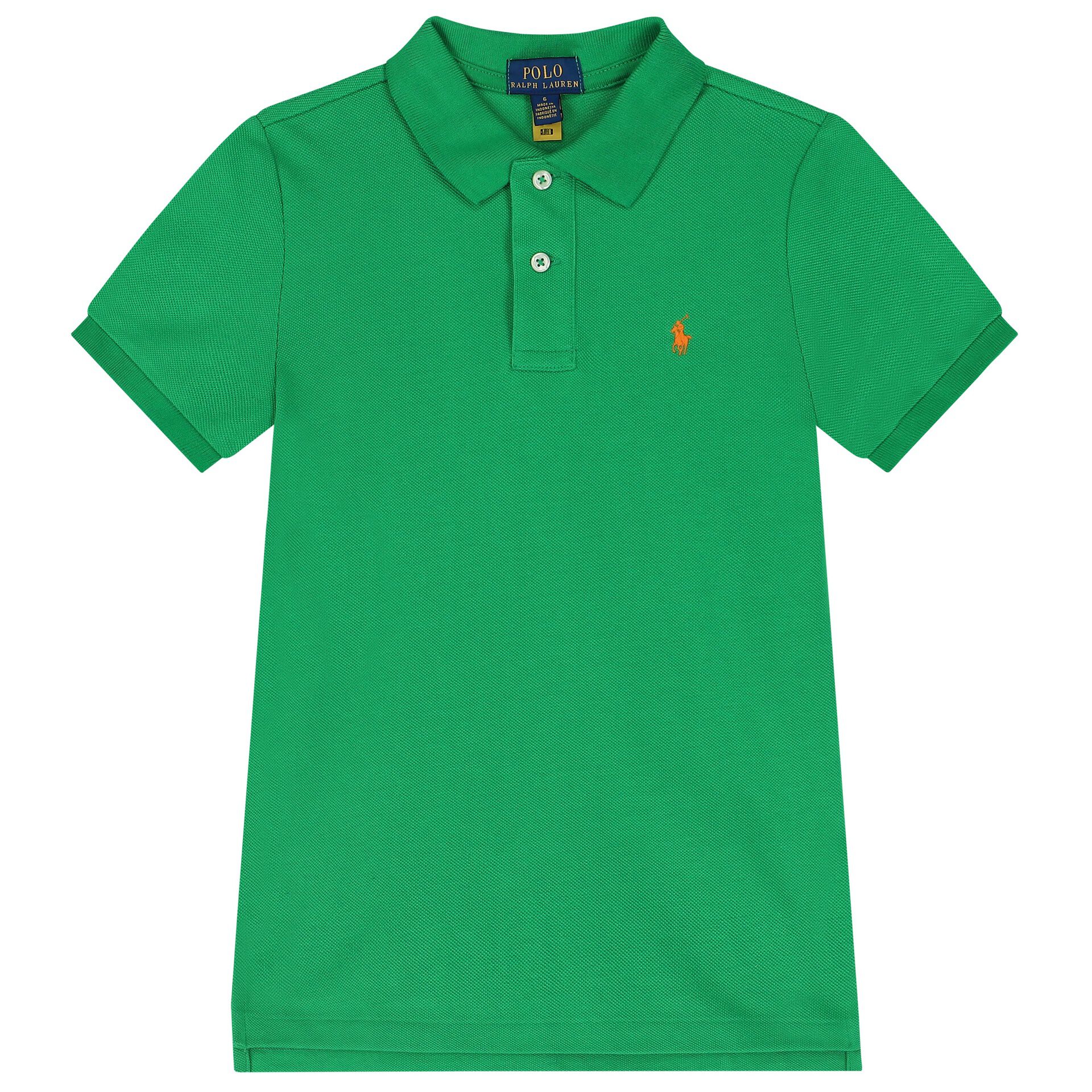 Childrens green polo shirts deals