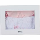 Baby Girls Pink Top & Shorts Set, 1, hi-res