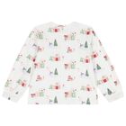 Boys Ivory Christmas Pyjamas, 1, hi-res