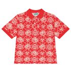 Boys Red Logo Polo Shirt, 1, hi-res