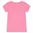 Girls Pink Logo T-Shirt, 1, hi-res