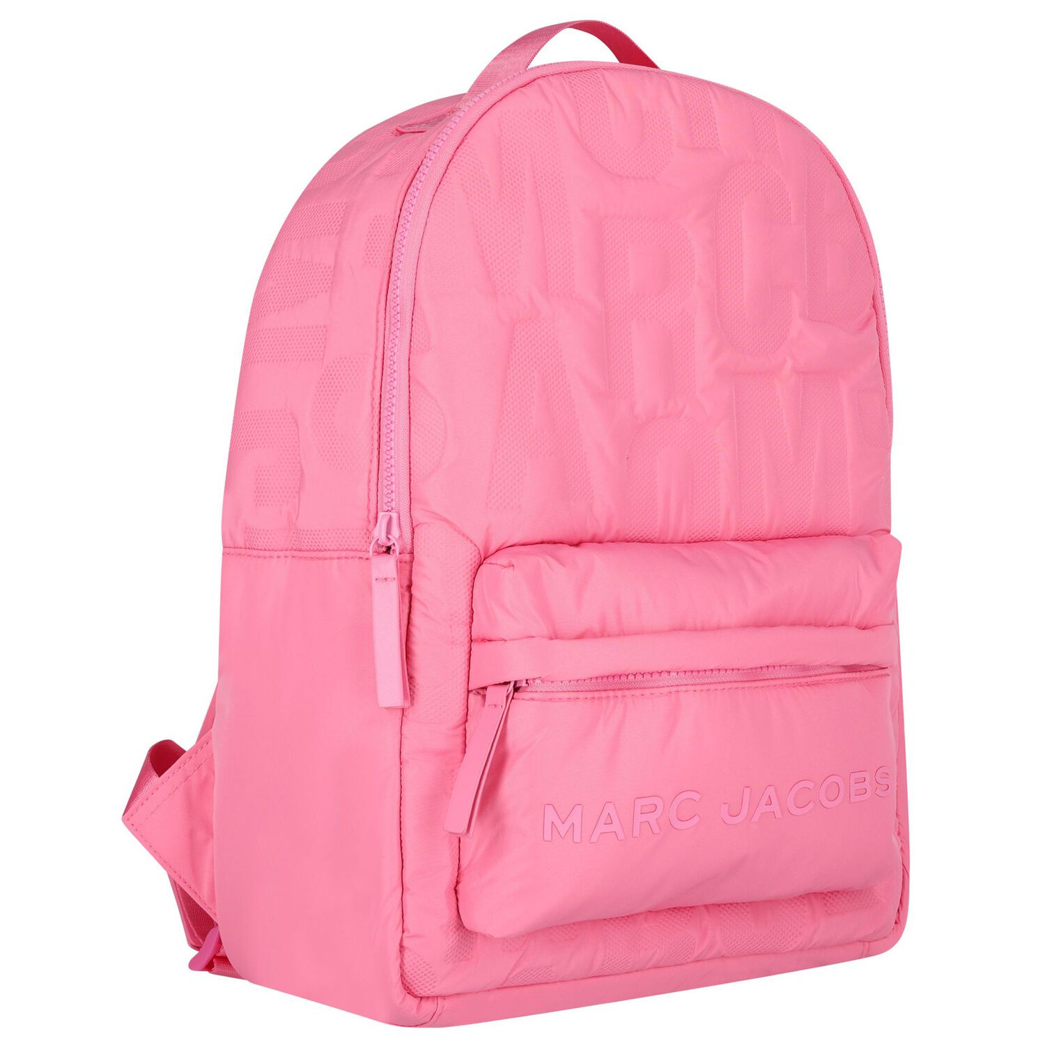 Girls Pink Logo Backpack, 1, hi-res