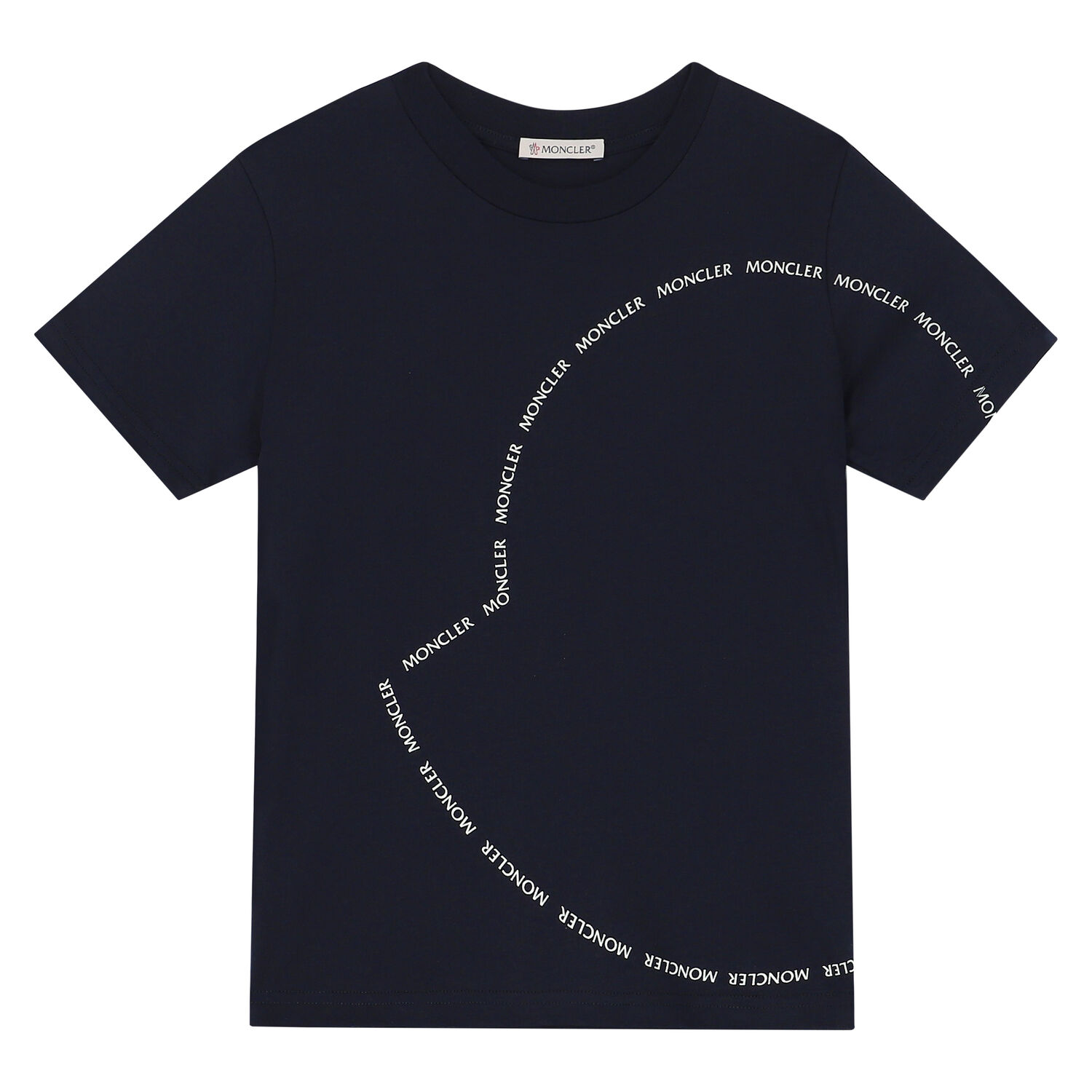 Boys Navy Logo T-Shirt, 1, hi-res