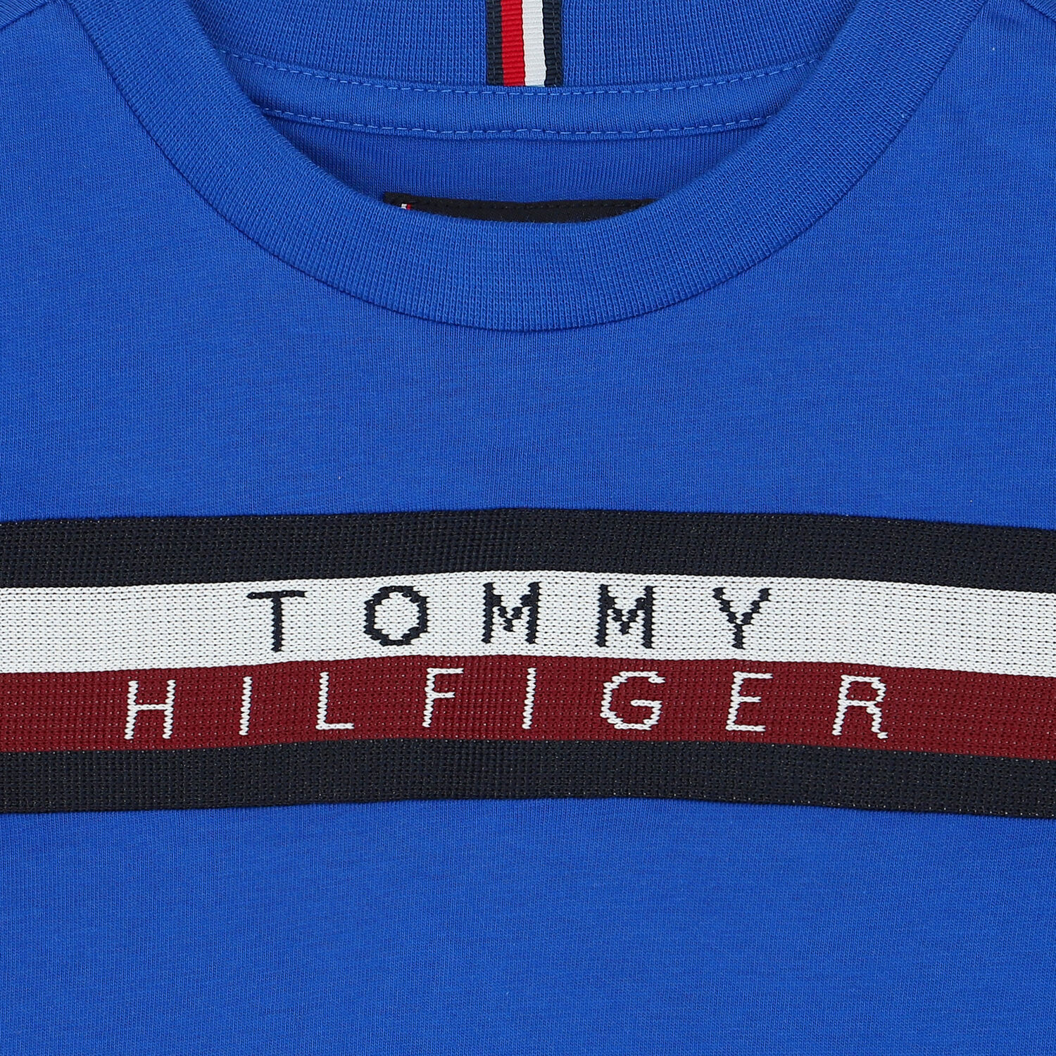 Boys Blue Logo T-Shirt, 4, hi-res