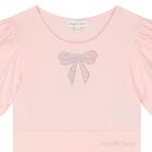 Girls Pink Embellished T-Shirt, 1, hi-res