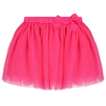 Girls Pink Tulle Skirt