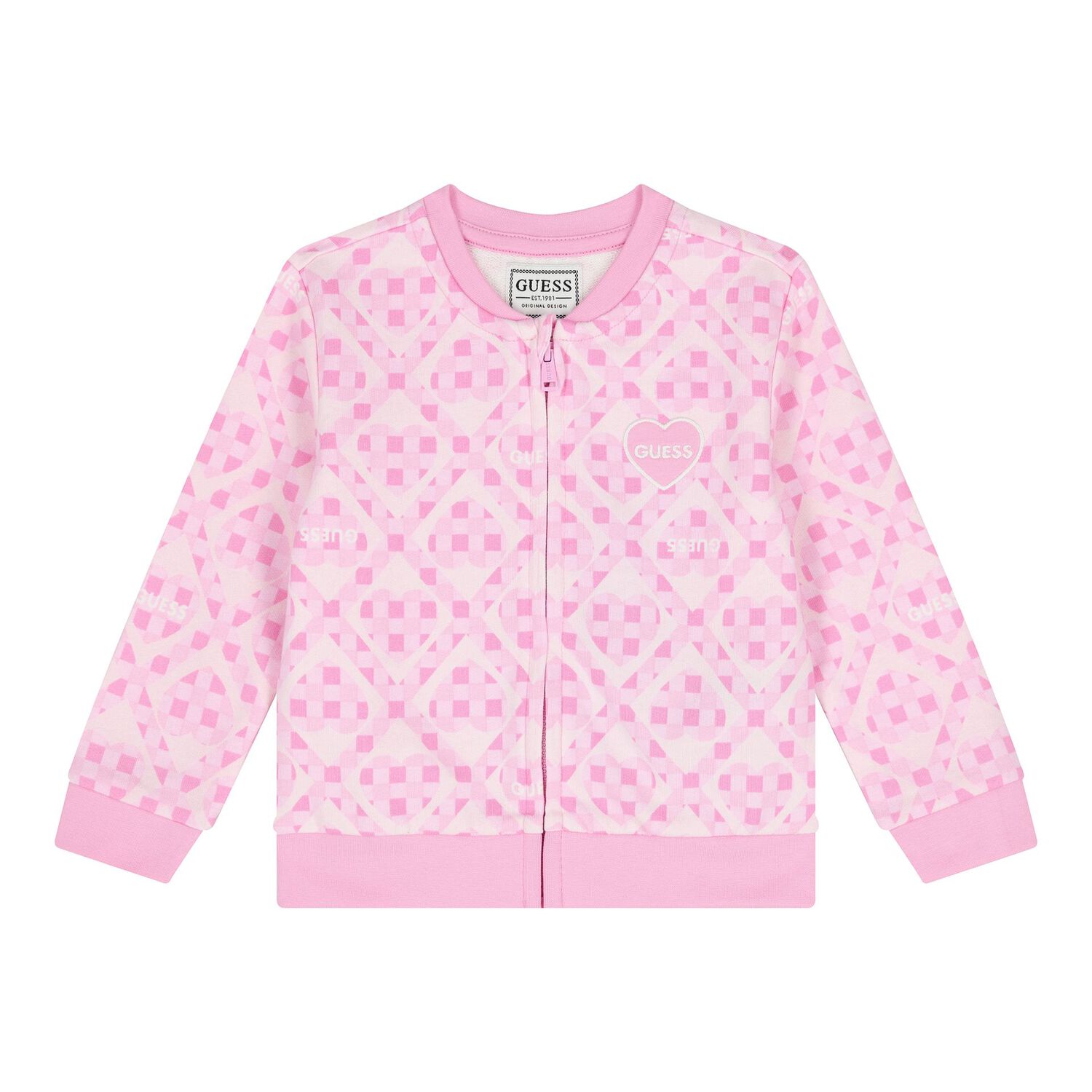 Baby Girls Pink Logo Trousers Set, 1, hi-res