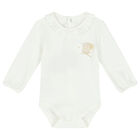 Baby Girls Ivory 3 Piece Bodysuit & Tutu Set, 1, hi-res