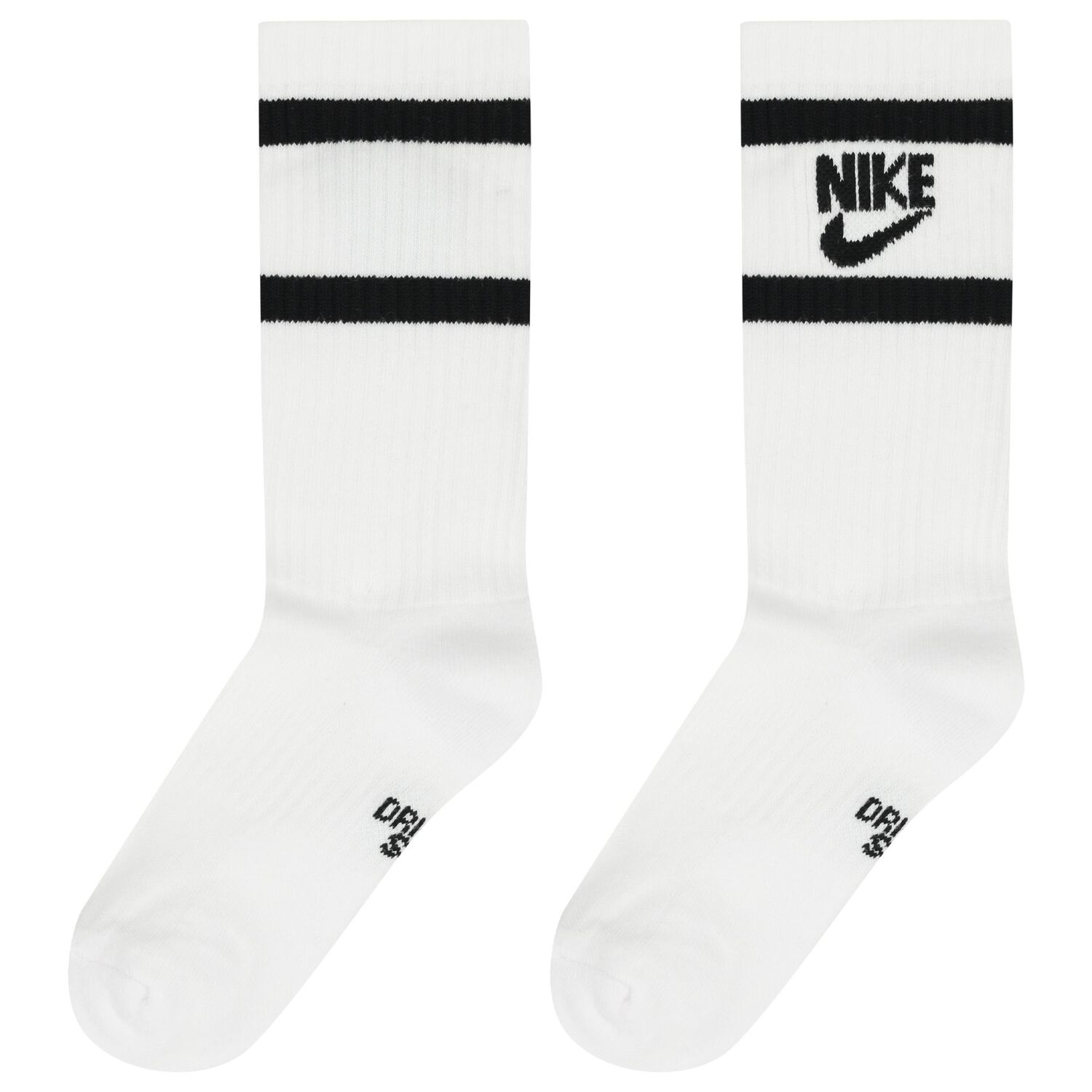 Boys White, Black & Grey Logo Socks ( 6-Pack ), 1, hi-res