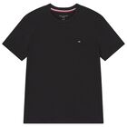 Boys Black & Grey Cotton Logo T-Shirts ( 2-Pack ), 3, hi-res