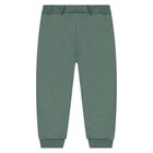 Younger Boys Green, Beige & Navy Blue 3 Piece Tracksuit, 3, hi-res
