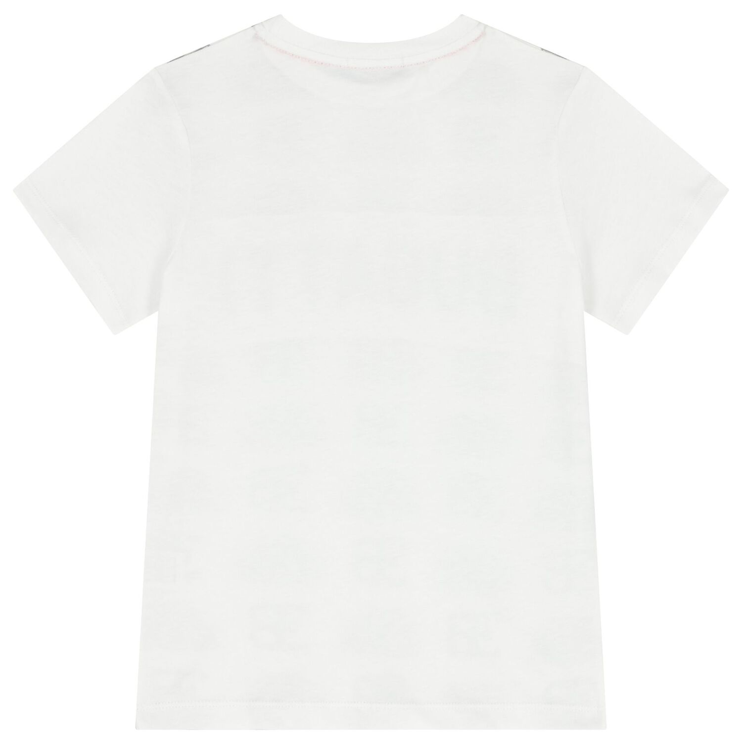 Boys White Logo T-Shirt, 1, hi-res image number null